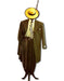 Men's High Fashion  Bold Pronounce Yellow Pinstripe Three Piece Zoot Suit
