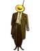 Men's High Fashion  Bold Pronounce Yellow Pinstripe Three Piece Zoot Suit