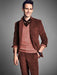 Men's Rust CORDUROY SUIT ( Blazer Sportcoat + Slacks)