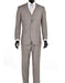 Men'S 3 Piece Sand Modern Fit Suits