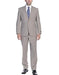 Men's Slim Fit Suit - Fitted Suit - Skinny Suit Men's Tan Two Button Cheap Priced Business Suits