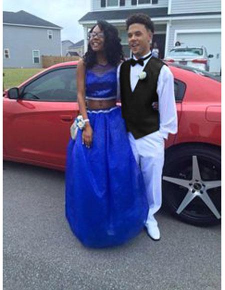 Men's Black Shirt Prom or Wedding