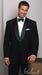 Shawl Collar Super 150's 1 Button Men's Black Tuxedo Extra Fine Wool premier quality italian fabric Design