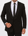 Men's 1 Button Shawl collar Slim Fit Vent Black Tuxedo  Slim Fit Black Tuxedo - Skinny Fit Tuxedo