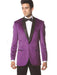 Men'S 1 Button Purple Shawl Collar Cheap Priced Designer Fashion Dress Casual Blazer For Men On Sale Tuxedo Style Blazer