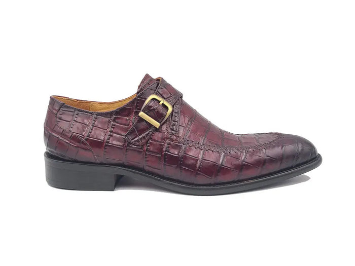 Carrucci Single Monk Buckle Split Toe Loafer