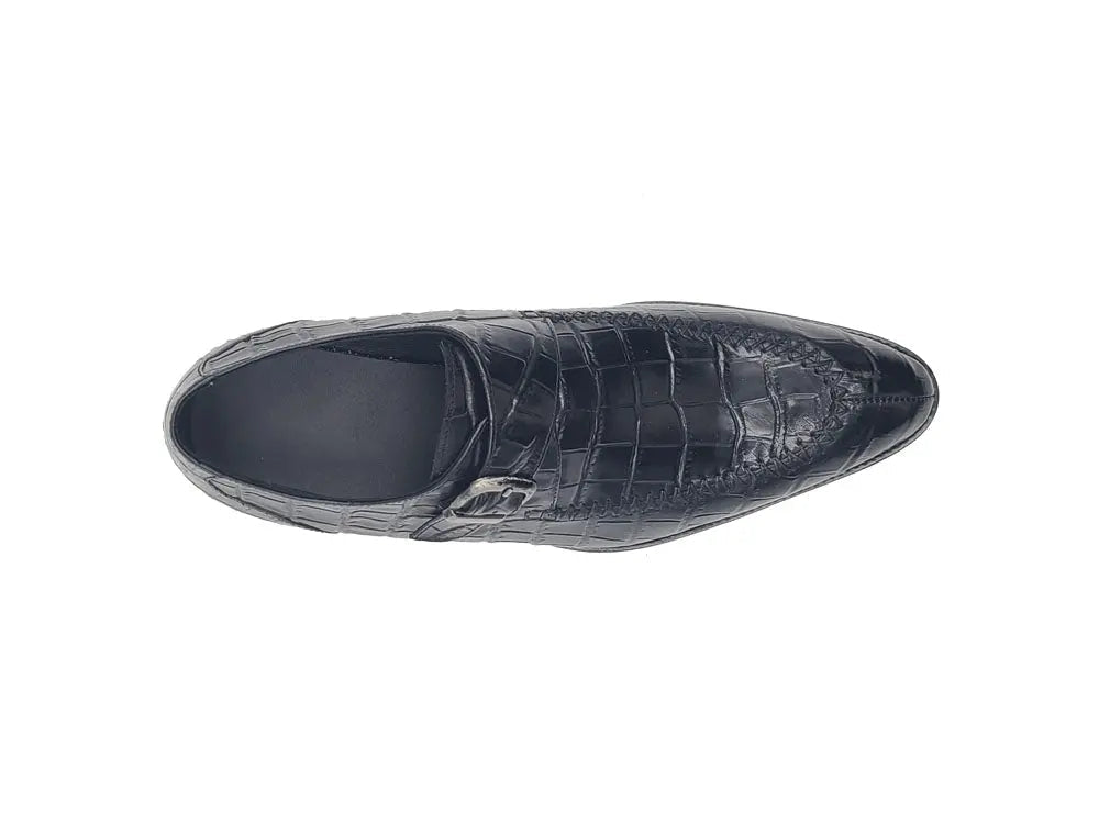 Carrucci Single Monk Buckle Split Toe Loafer