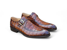 Carrucci Single Monk Buckle Split Toe Loafer
