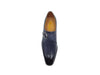 Single Monk Strap Plain Toe Shoes