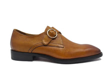 Carrucci Single Monk Strap Plain Toe Shoes