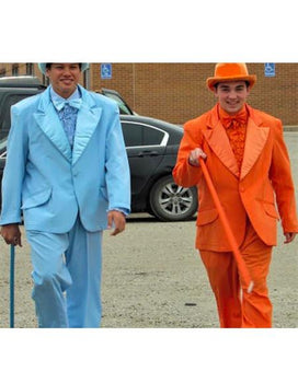 SKU#JA58380 Sky Blue Tuxedo - Light Blue Tuxedo - Light Blue Suits