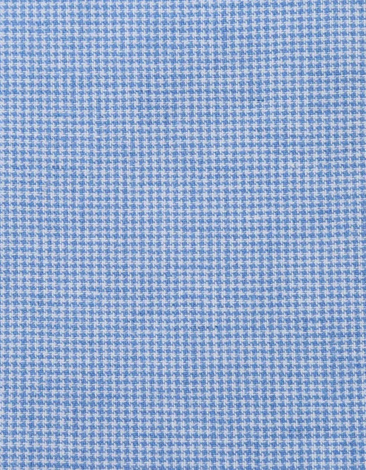 Mens Classic Two Button Linen & Cotton Summer Sport Coat Sky Blue Blazer