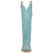 Dan Post Women's Celeste Sky Blue Zipper Snip Toe Boots