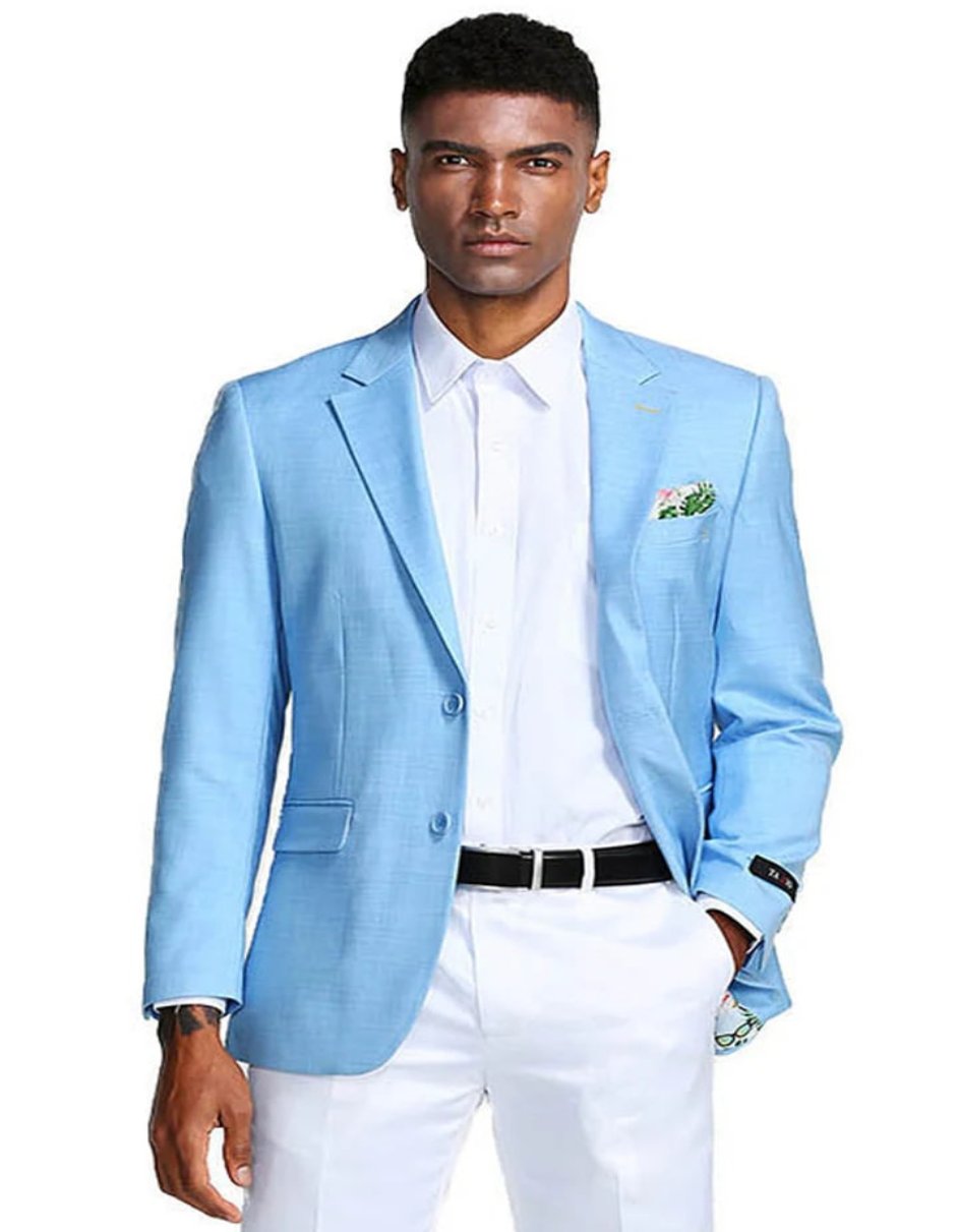 baby blue blazer dress Light Blue Suit Women's Belted Blazer