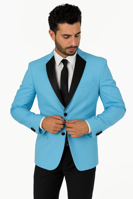Sky Light Blue Tuxedo