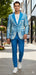 Mens Suit Sky Blue