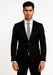 Slim Fit Suit Summer Men'S Slim Fit Suits Black Cotton Skinny Fitted Cheap Priced Business Suits Clearance Sale