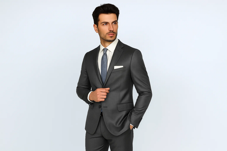 Men's  Designer Cheap Priced Slim Fitted Suit