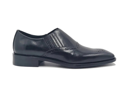 Carrucci Slip-on Loafer with medallion
