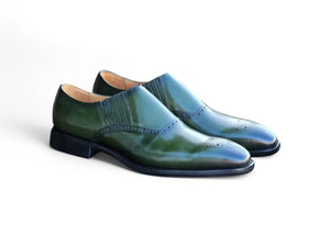 Carrucci Slip-on Loafer with medallion