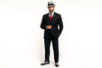 Small Jet Black Pinstripe Fashion Suit Party Fashion Cheap Priced Business Suits Clearance Sale Super 120's  poly~ray Available in 2 or 3 Buttons Style Regular Classic Cut