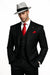 Small Jet Black Pinstripe Fashion Suit Party Fashion Cheap Priced Business Suits Clearance Sale Super 120's  poly~ray Available in 2 or 3 Buttons Style Regular Classic Cut
