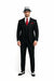 Small Jet Black Pinstripe Fashion Suit Party Fashion Cheap Priced Business Suits Clearance Sale Super 120's  poly~ray Available in 2 or 3 Buttons Style Regular Classic Cut