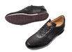 Maxim Calfskin/Suede  Sneaker Black By Mezlan Made In Spain Brand