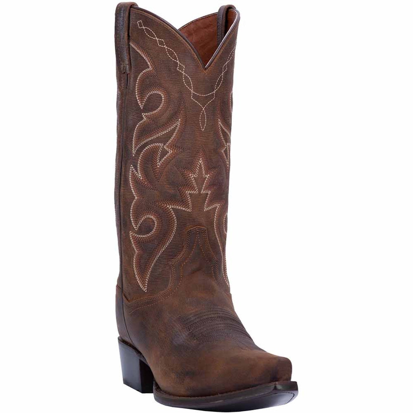 Dan Post Mens Renegade Bay Apache 13 Snip Toe Leather Cowboy Boot - Image 5
