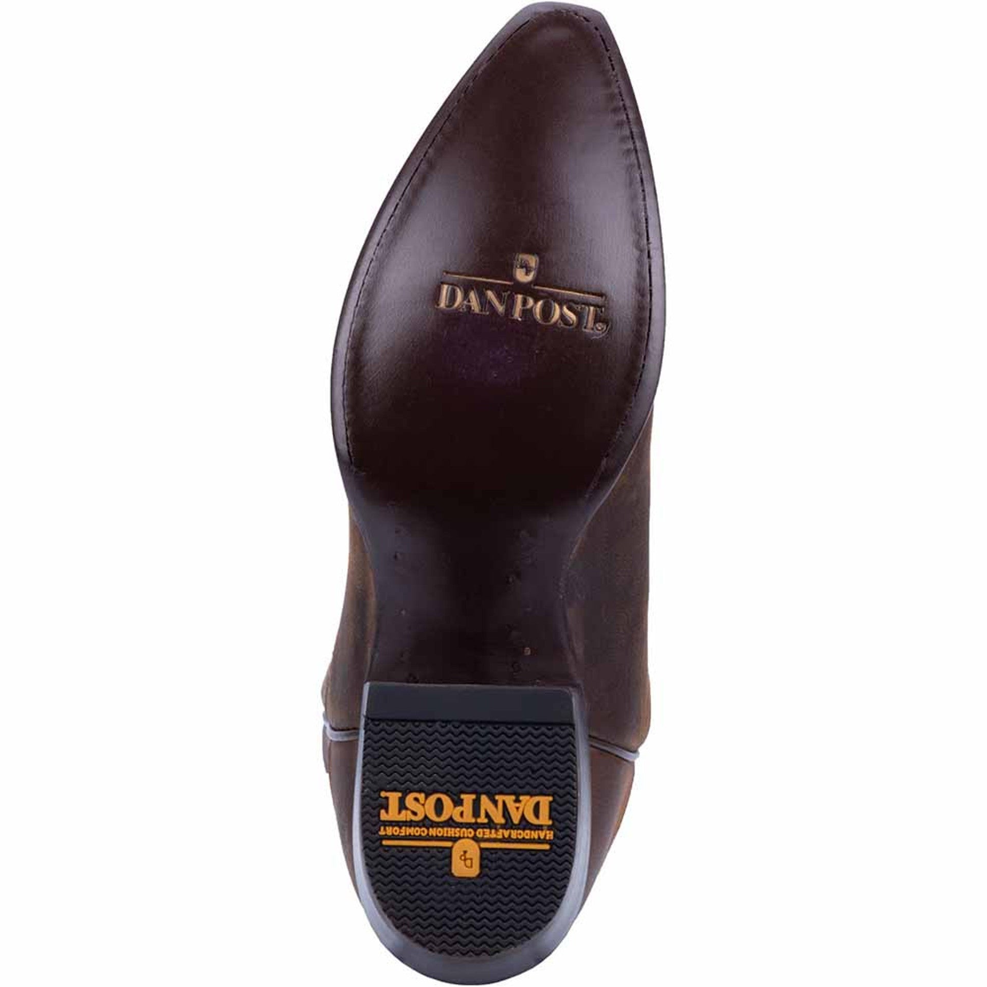 Dan Post Mens Renegade Bay Apache 13 Snip Toe Leather Cowboy Boot - Image 6