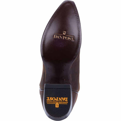 Dan Post Mens Renegade Bay Apache 13 Snip Toe Leather Cowboy Boot - Image 6