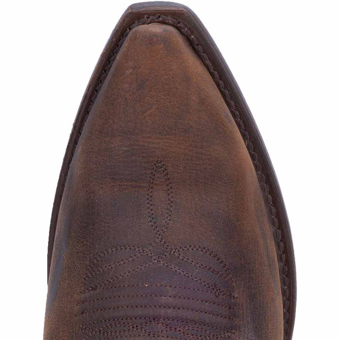 Dan Post Mens Renegade Bay Apache 13 Snip Toe Leather Cowboy Boot - Image 2