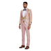 2026 Prom Special Blush Paisley 2pc Mens Suit by Tazzio