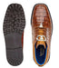 Belvedere Mens Sport Brown Gator Ankle Boots Gallardo