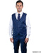 Stacy Adams Suit Hybrid Fit Suit Royal Indigo