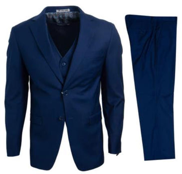 Stacy Adams Suit Hybrid Fit Suit Royal Indigo