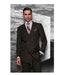 Statement Confidence Brown Double Breasted Men'S Wool Italian Design Suit