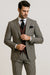 Steve Harvey Suits Clothing line - Steve Harvey Suits Mens Multicolor Suit - Designer Brand Suit No Double Breasted Pinstripe Pleated Pants Modern Fit