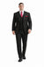 Steve Harvey Suits Clothing line - Steve Harvey Suits Men's Black 3 Piece Peak Lapel Suit