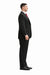 Steve Harvey Suits Clothing line - Steve Harvey Suits Men's Black 3 Piece Peak Lapel Suit