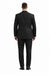 Steve Harvey Suits Clothing line - Steve Harvey Suits Men's Black 3 Piece Peak Lapel Suit