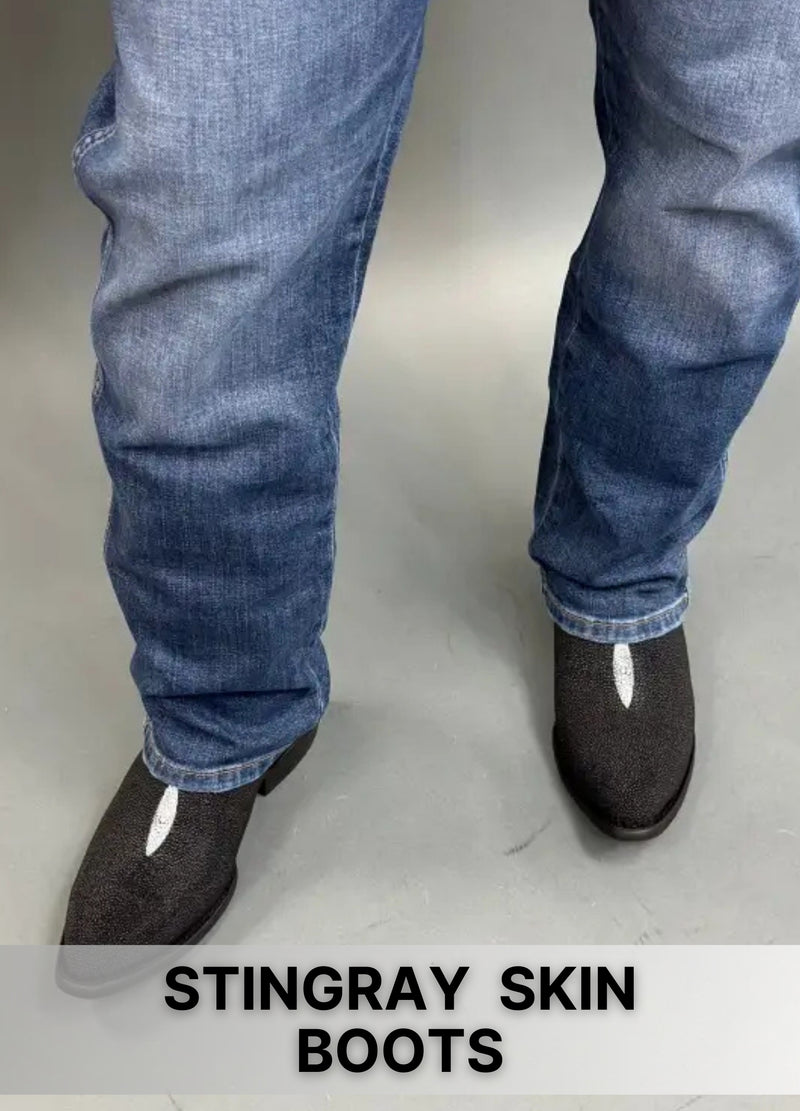  Stingray  Skin Boots 