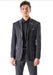 Stripe Tuxedo - Black Tuxedo - 1920s Pinstripe Suit - Gangster Suit