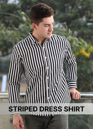 Striped Dress Shirt – Sharp Pattern with Modern Appeal