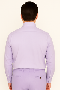 Striped French Cuff Multi-Color Men'S Dress Shirt