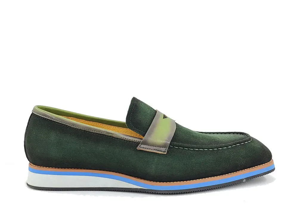 Carrucci Stylish Suede Penny Loafer
