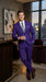 Men’s Purple Easter Suit, Modern Fit Lightweight 2 Piece Suit for Weddings, Church, Prom & Summer Events
