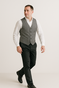 Men's Dark Navy Blue and White Stripe ~ Pinstripe Seersucker Sear sucker suit Vest Set