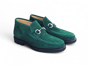 Carrucci Suede Ankle Boot with Horsebit