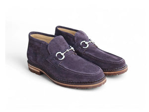 Carrucci Suede Ankle Boot with Horsebit